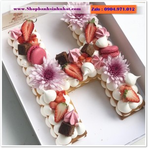 Bánh Sinh Nhật Chữ Cái & Số - RP27